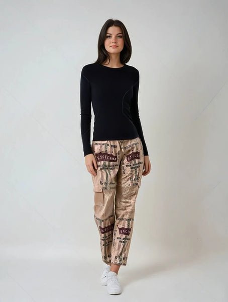 Excelso Coffee Bean Cargo Pants