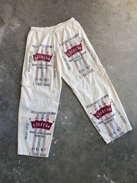 Excelso Coffee Bean Cargo Pants