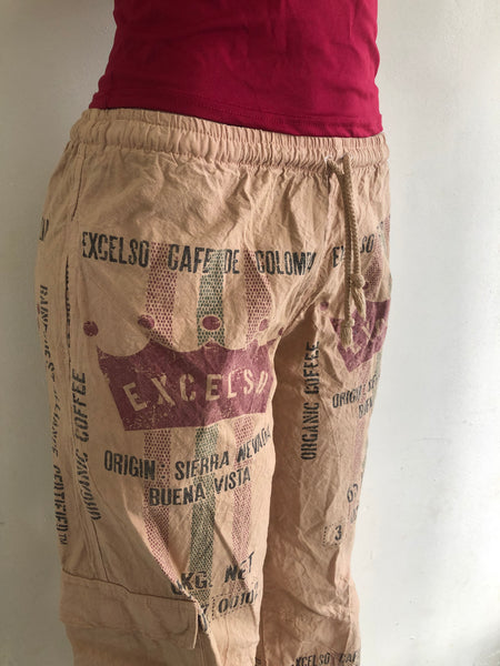 Excelso Coffee Bean Cargo Pants