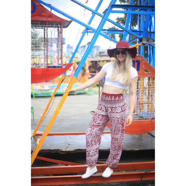 Gypsy Pants - Aztec Red - Wanderlust Apparel SA