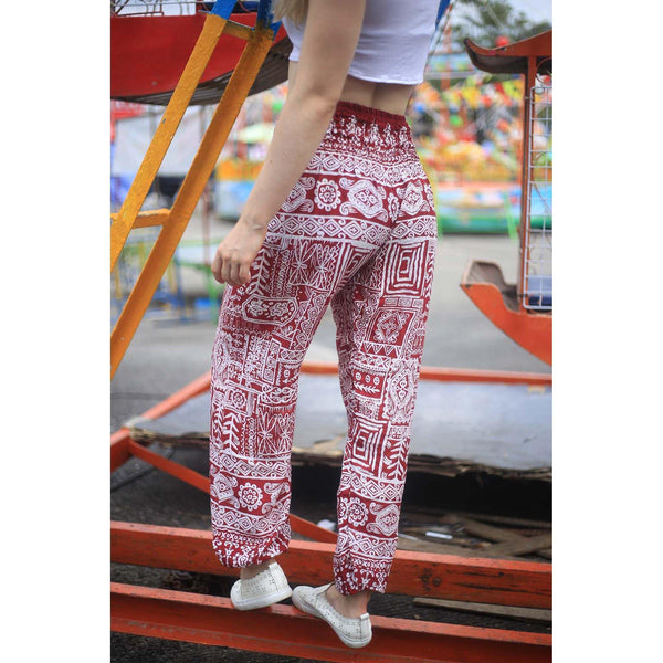 Gypsy Pants - Aztec Red - Wanderlust Apparel SA