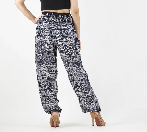 Gypsy Pants - Aztec Black