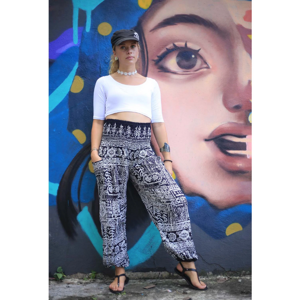 Gypsy Pants - Aztec Black
