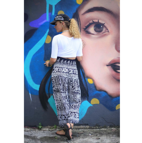 Gypsy Pants - Aztec Black