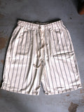 Men's Striped Cotton Shorts