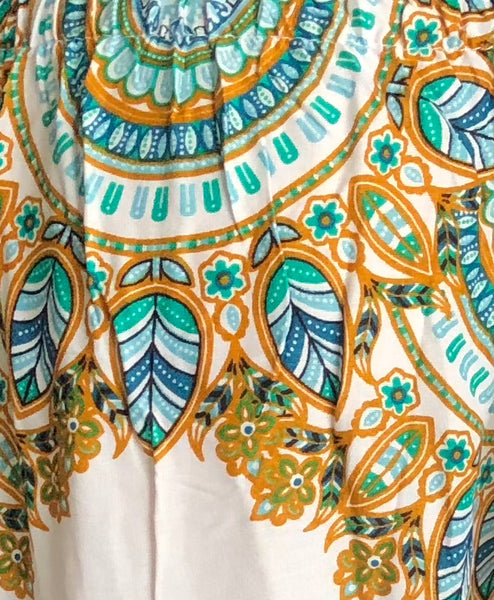 Gypsy Pants - Mandalas on White