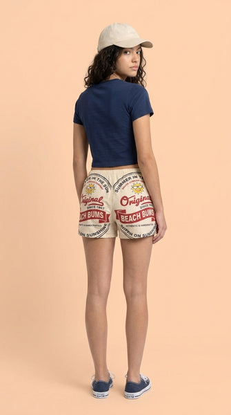 Original Beach Bums Vintage Graphic Lounge Shorts