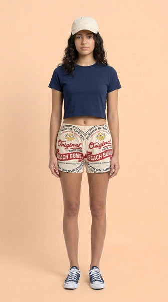 Original Beach Bums Vintage Graphic Lounge Shorts