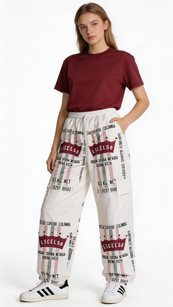 Excelso Coffee Cargo Pants