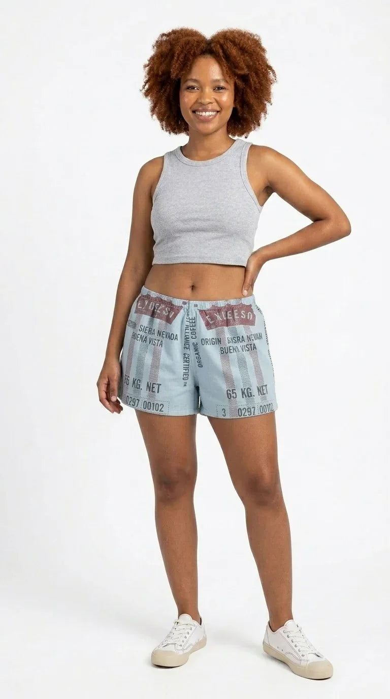 Excelso Coffee Bean Supa Shorts