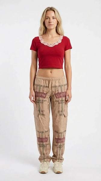 Excelso Coffee Cargo Pants