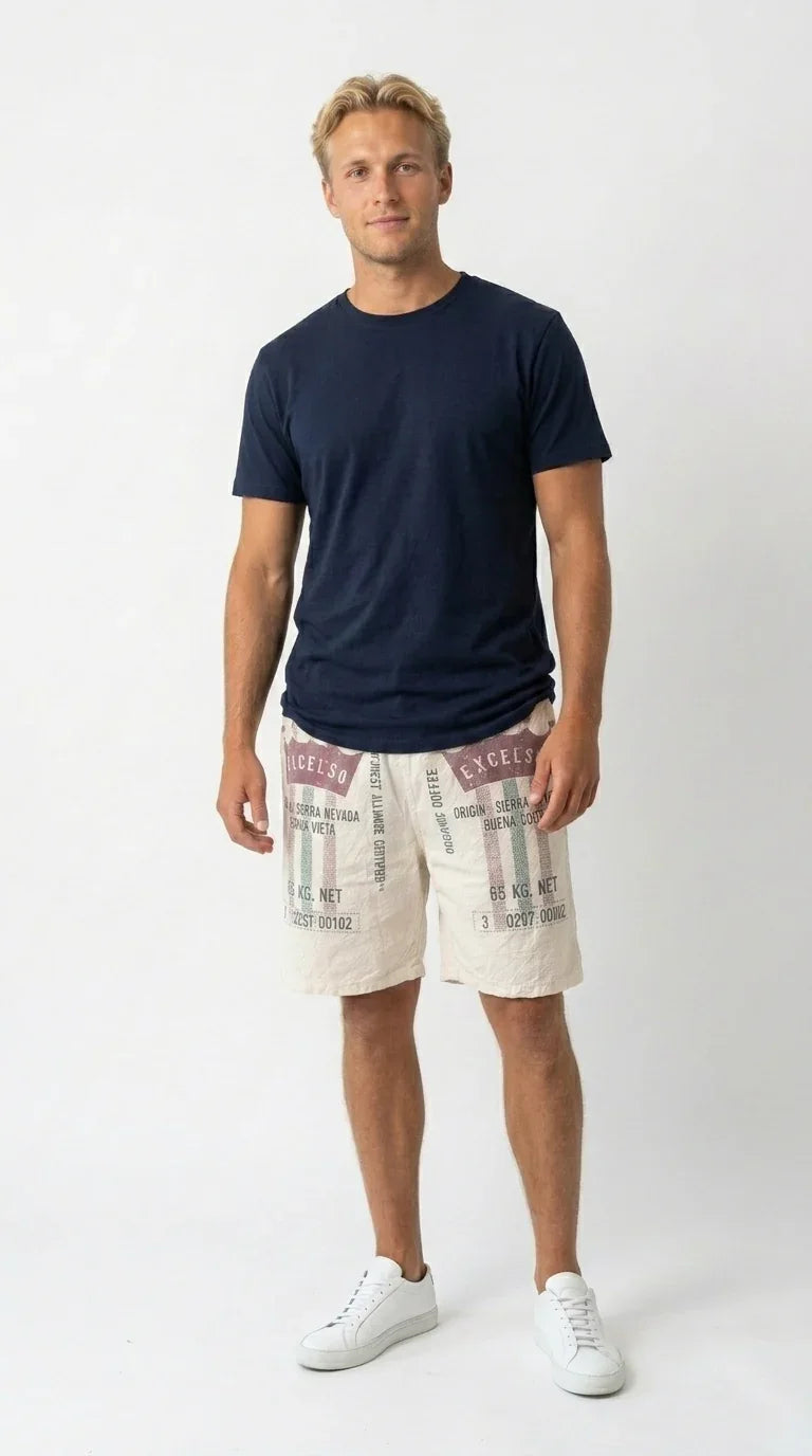 Excelso Coffee Bean Baggie Shorts - Unisex