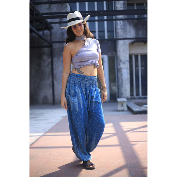 Gypsy Pants - Feathers, Ocean - Wanderlust Apparel SA