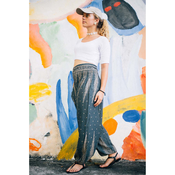 Gypsy Pants - Feathers Grey