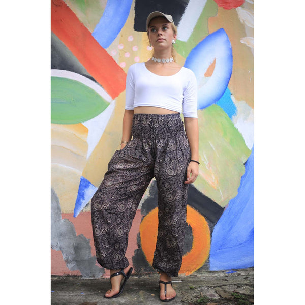 Gypsy Pants - Paisley Mystery, Black & Gold