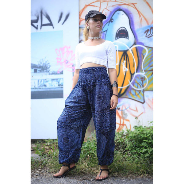 Gypsy Pants - Monotone Mandala - Midnight - Wanderlust Apparel SA