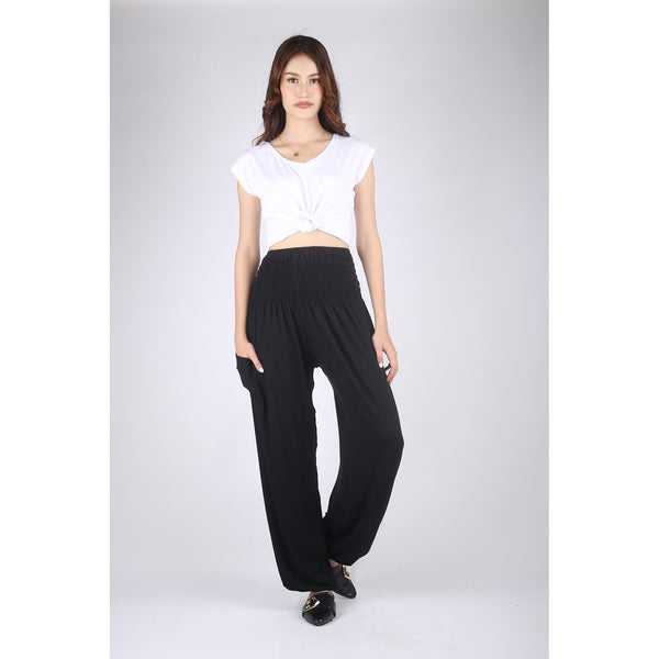 Spandex Gypsy Pants - Plain Black