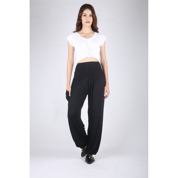 Spandex Gypsy Pants - Plain Black