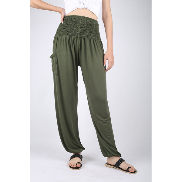 Spandex Gypsy Pants - Olive