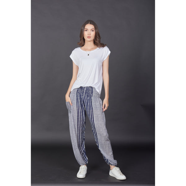 Gypsy Pants - Stripes, Navy & White