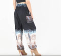 Gypsy Pants - Batik Elephant Black - Wanderlust Apparel SA