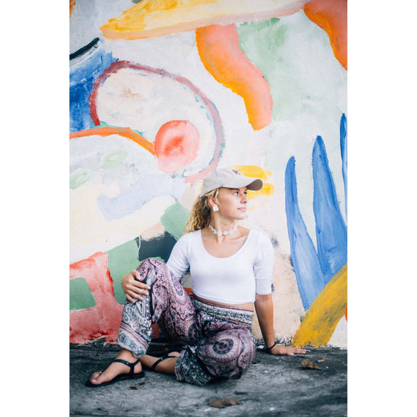 Gypsy Pants - Temple Mandala Black